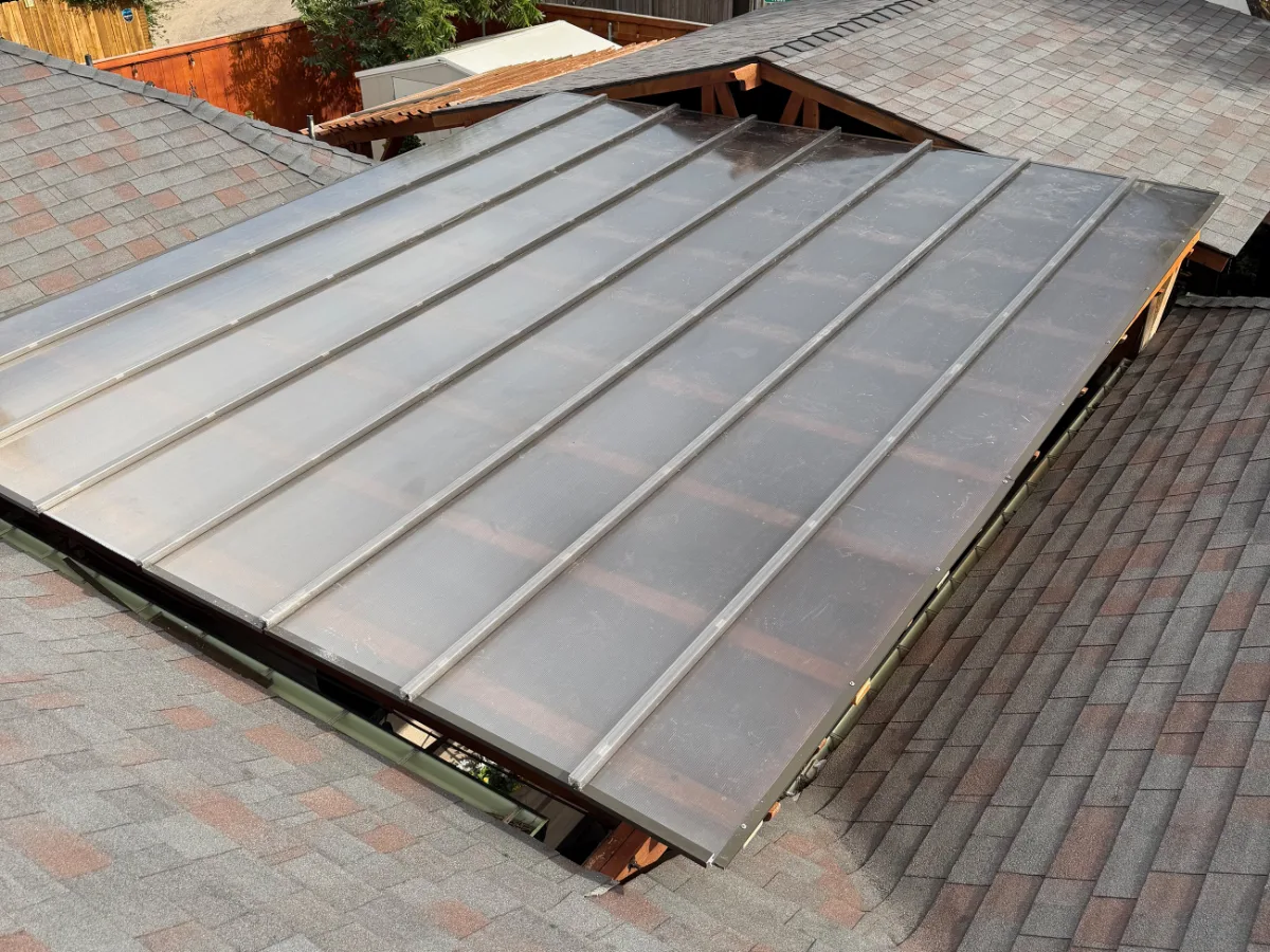 Morris Patios pergola cover project